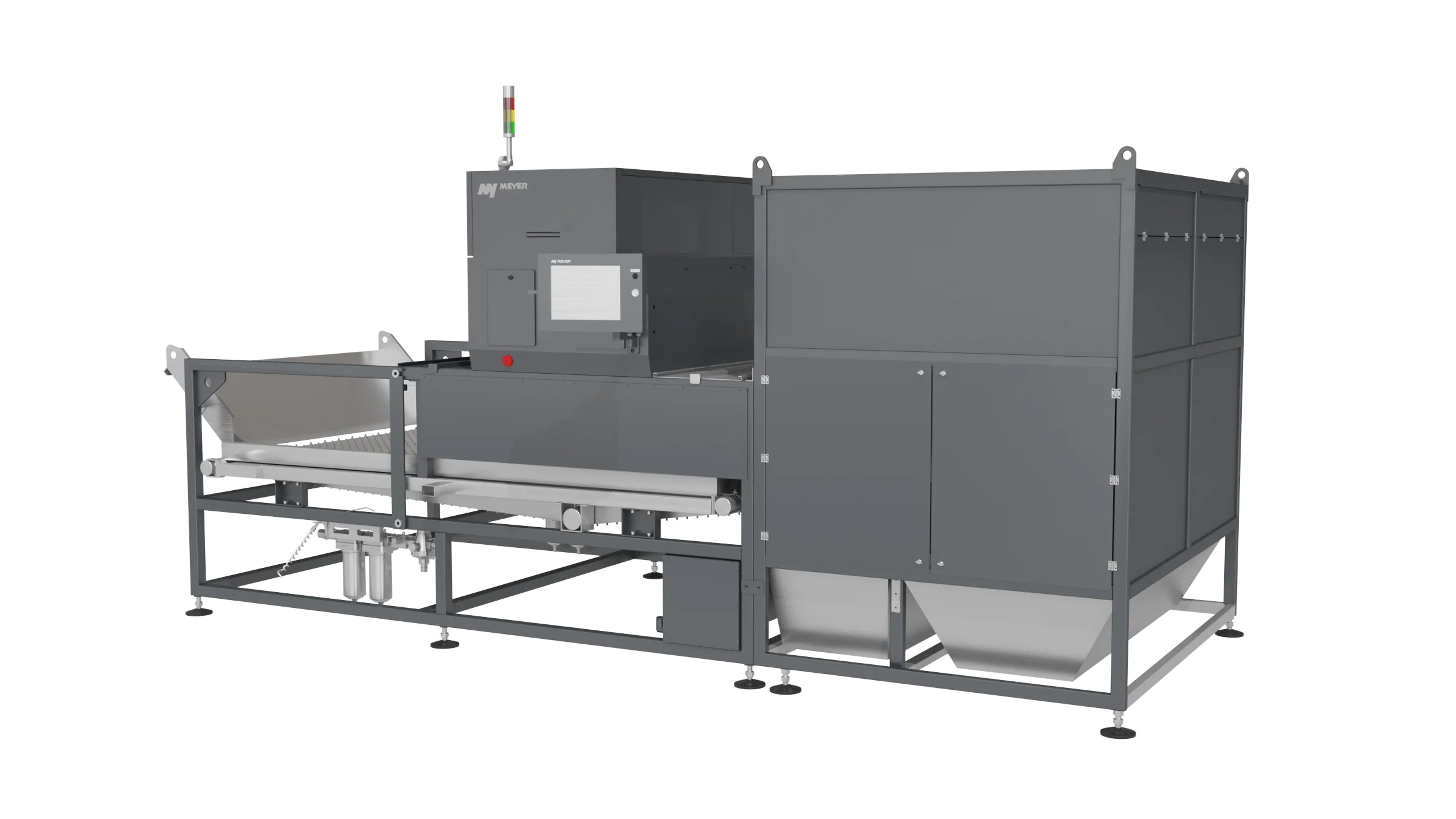 MEYER KC optical object color sorter for bottles