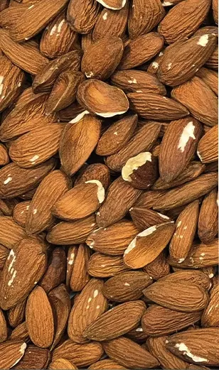 Almonds Input before sorting Image