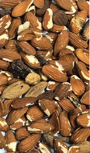 Almonds Reject after sorting Image